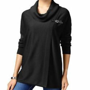 JM Collection Cowl neck